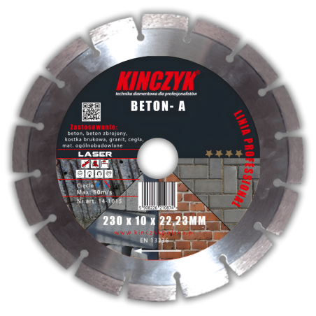 Tarcza diamentowa Beton-A – Industry Supply