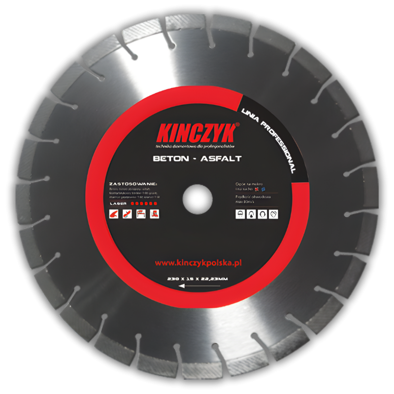DIAMOND BLADE FOR CONCRETE AND ASPHALT