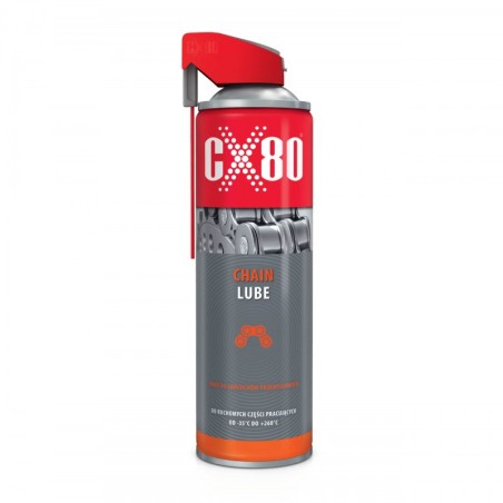 CHAIN LUBE 500ML DUO SPRAY LUBRICANT FOR INDUSTRIAL CHAINS