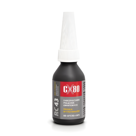 RC43 ANAEROBIC ADHESIVE MEDIUM-STRENGTH THREAD LOCKING