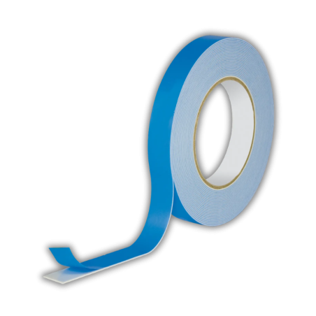Double-sided mounting tape, 19mm × 10m – adhesive tape on a roll from Industry Supply