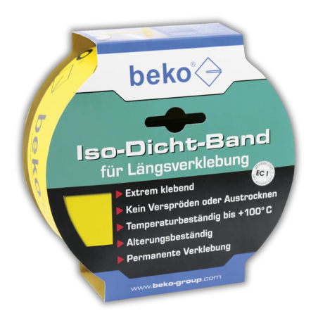 ISO-DICHT yellow roofing tape, 60mm x 40m – Industry Supply Partner