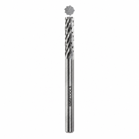 3mm HM Monolit Rotary File, 2020 Series - ISPartner