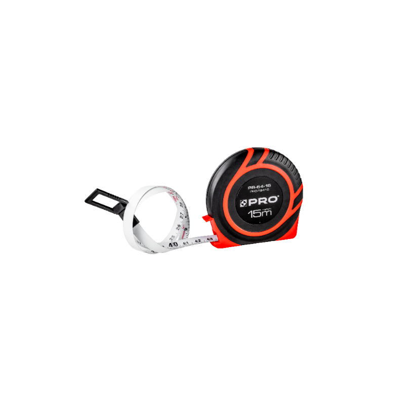 Taśma miernicza stalowa PRO Mini 15m x 10mm kieszonkowa PRO-TS415