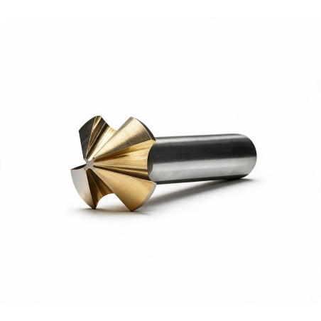 Pogłębiacz stożkowy 4-ostrzowy HSS TiN DIN 335C BMMTOOLS